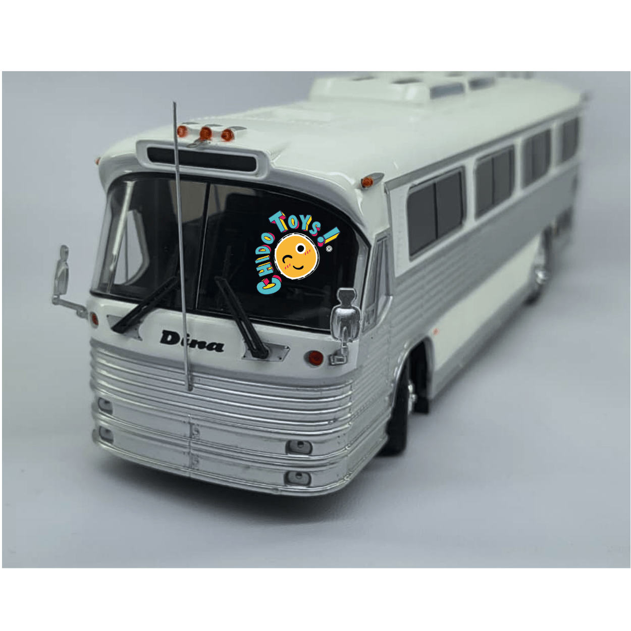 Autobús DINA Olímpico 323 - G2 Escala 1/43 Iconic Replicas – Edición Limitada - Chido Toys