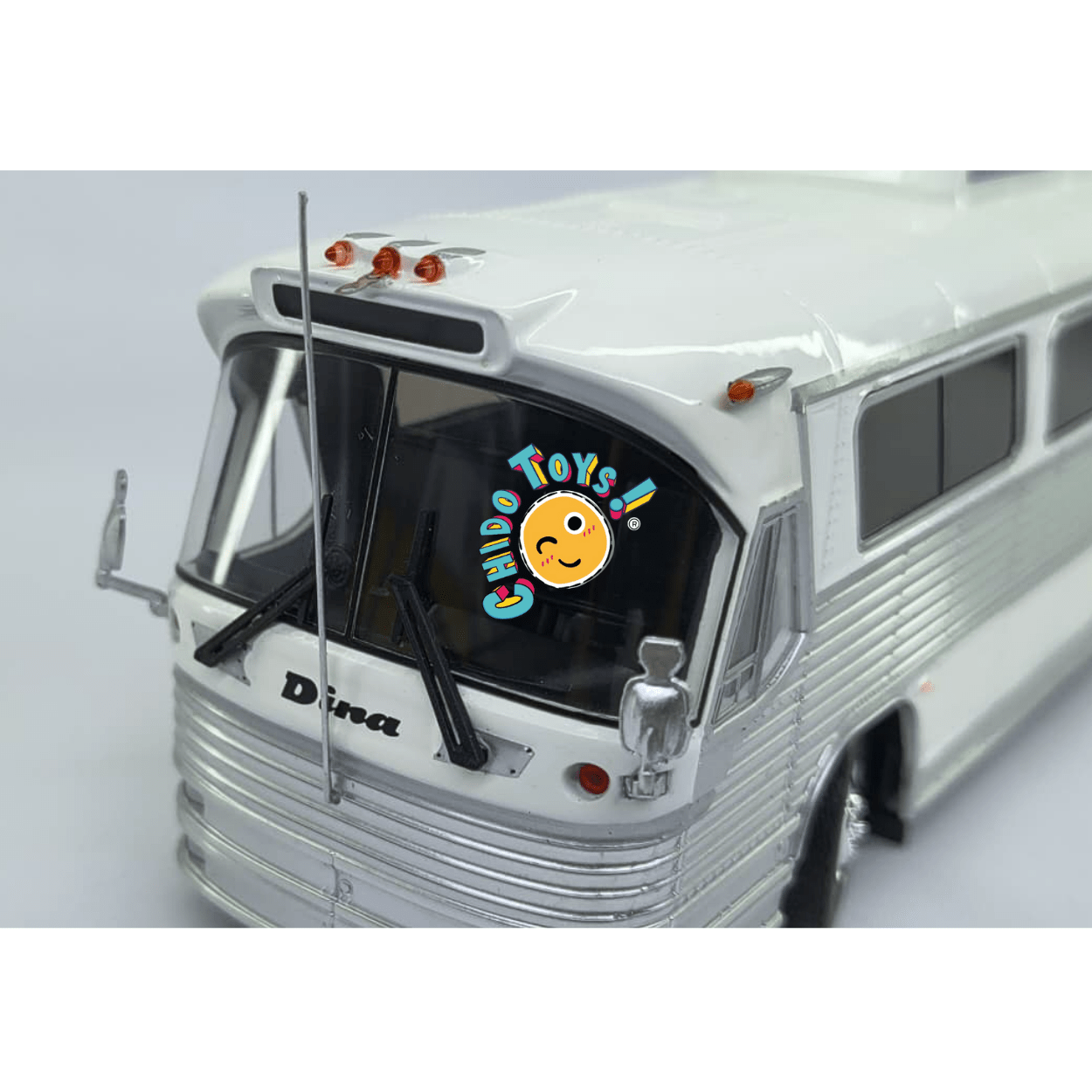 Autobús DINA Olímpico 323 - G2 Escala 1/43 Iconic Replicas – Edición Limitada - Chido Toys