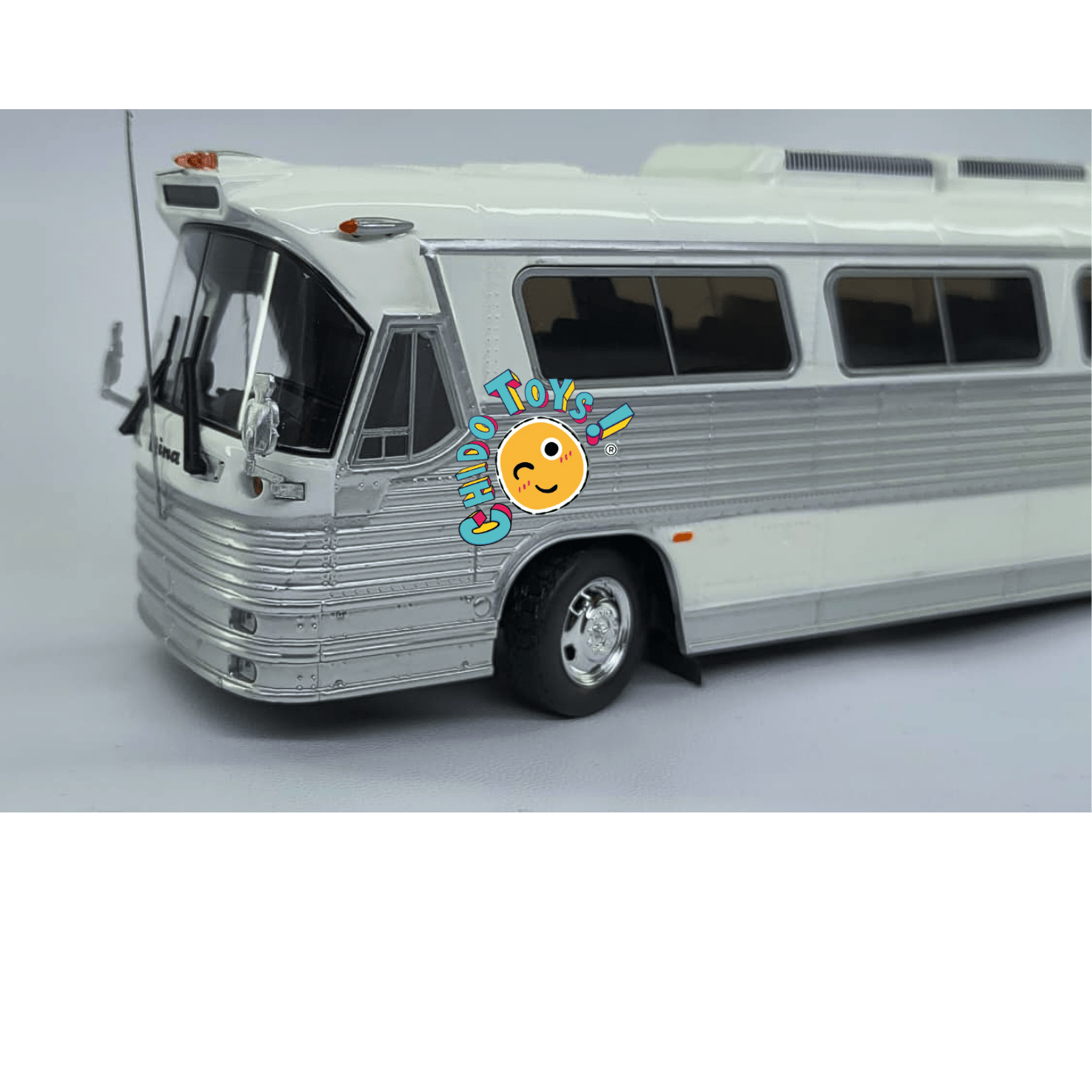 Autobús DINA Olímpico 323 - G2 Escala 1/43 Iconic Replicas – Edición Limitada - Chido Toys