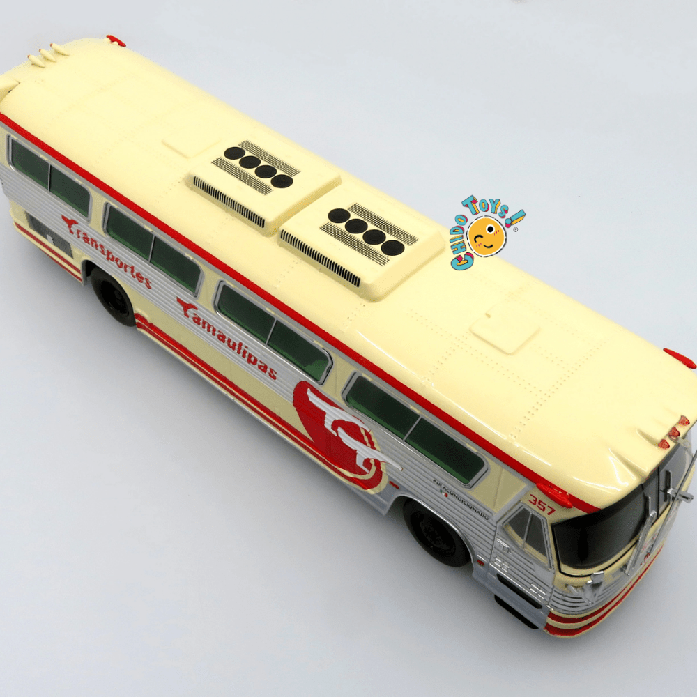 Autobús Replicas Dina Olímpico Tamaulipas 1:43 autobús clásico - Chido Toys