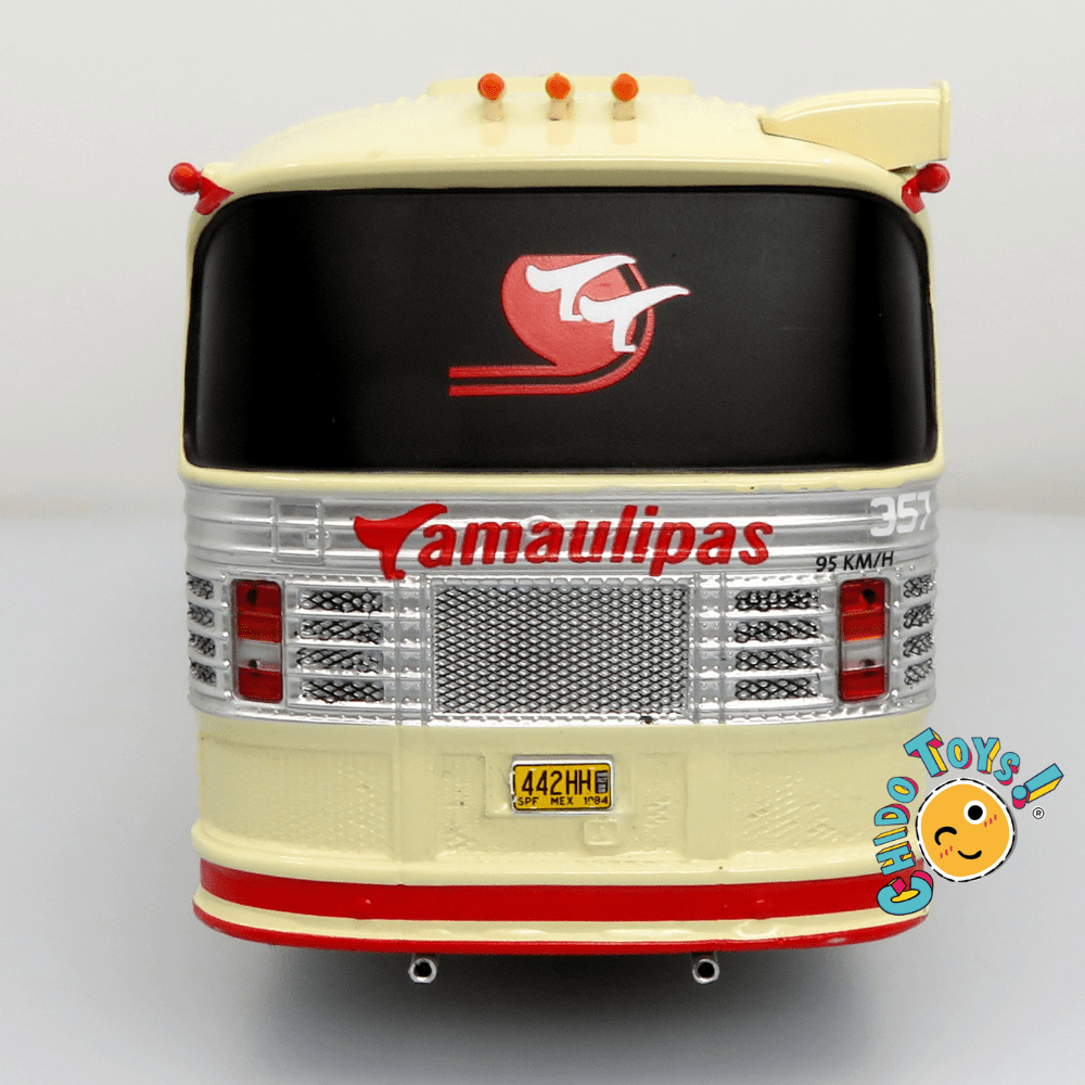 Autobús Replicas Dina Olímpico Tamaulipas 1:43 autobús clásico - Chido Toys