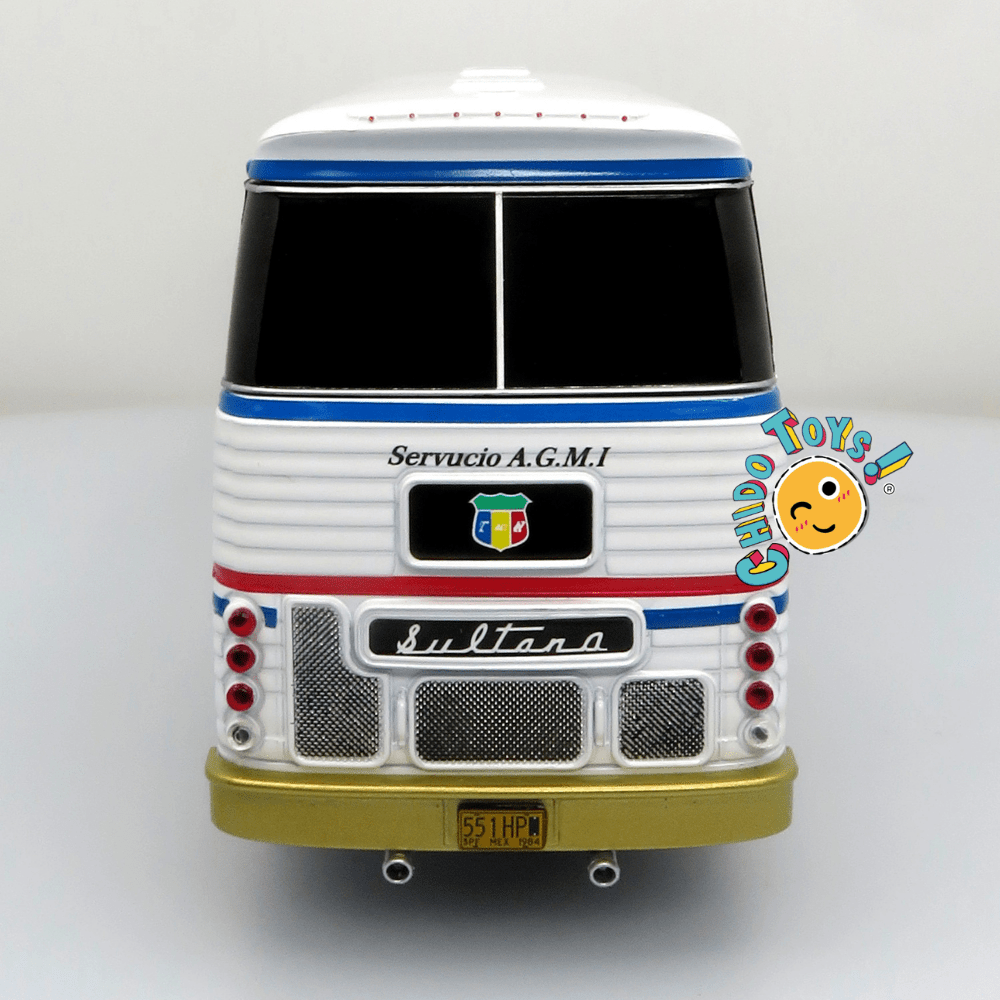 Autobús Sultana TM 44 - 18 1:43 Transportes del Norte panorámico - Chido Toys