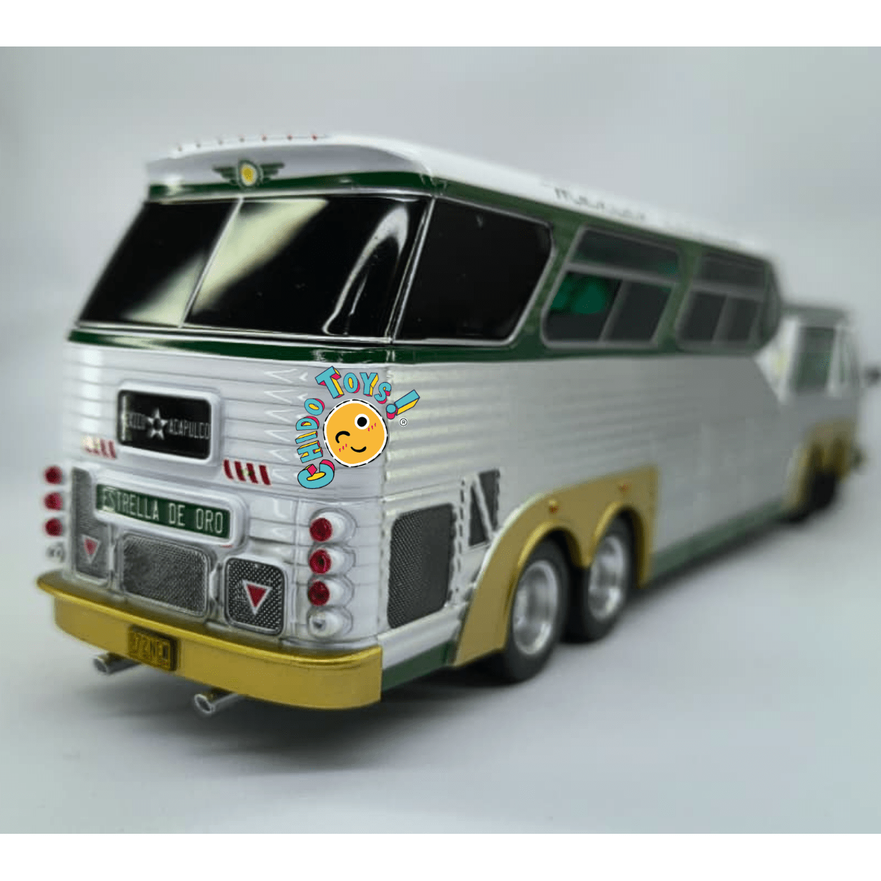 Autobús Sultana TM 44 - 18 SP Panorámico Estrella de Oro – Escala 1:43 - Chido Toys