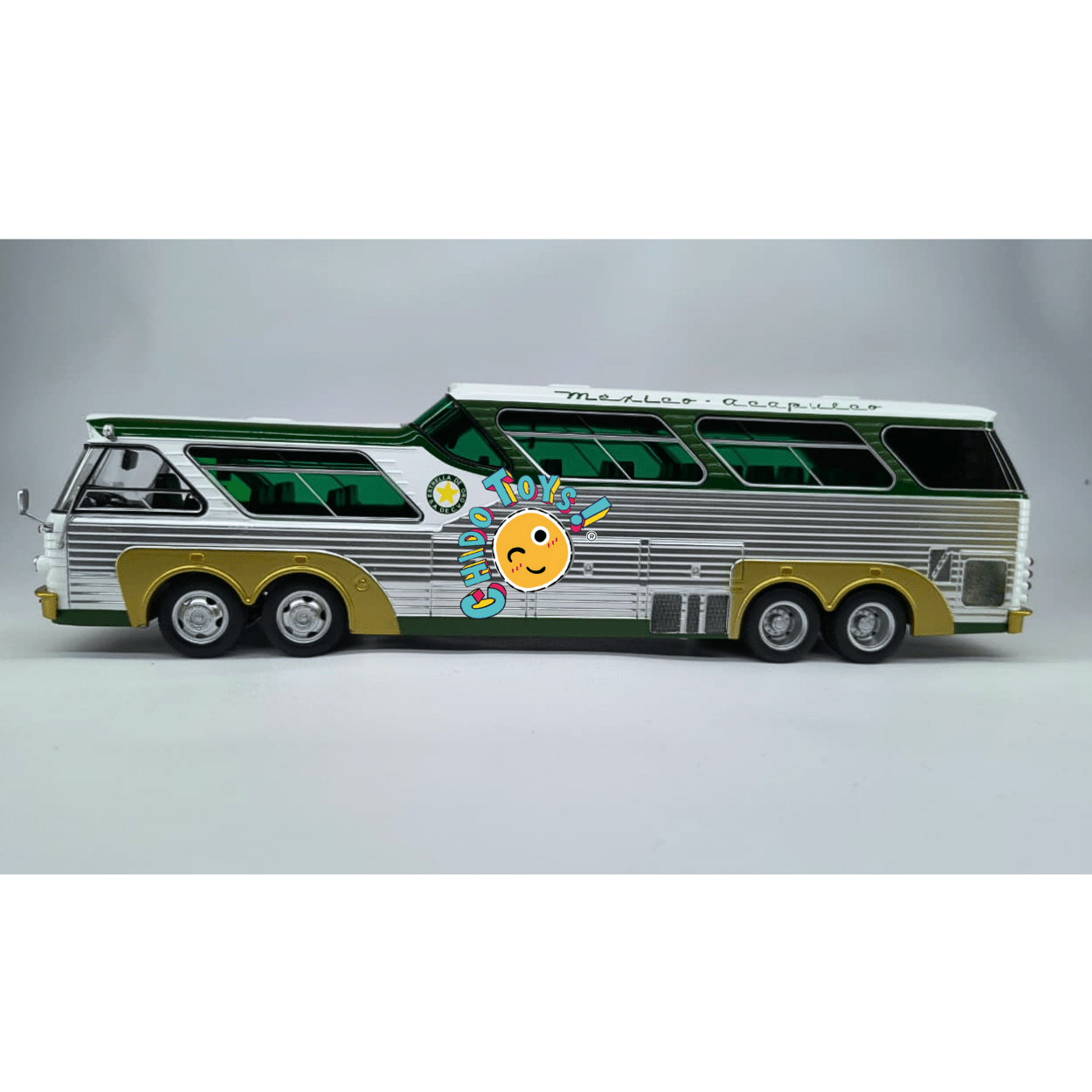 Autobús Sultana TM 44 - 18 SP Panorámico Estrella de Oro – Escala 1:43 - Chido Toys