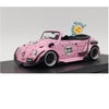 Beetle RWB Pink 1:64 – Edición HKM con Techo Removible - Chido Toys