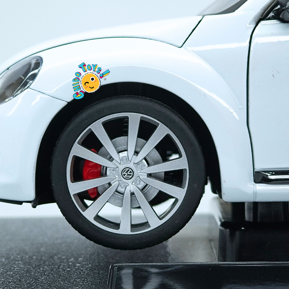 Welly Volkswagen New Beetle 2012 1:18 blanco