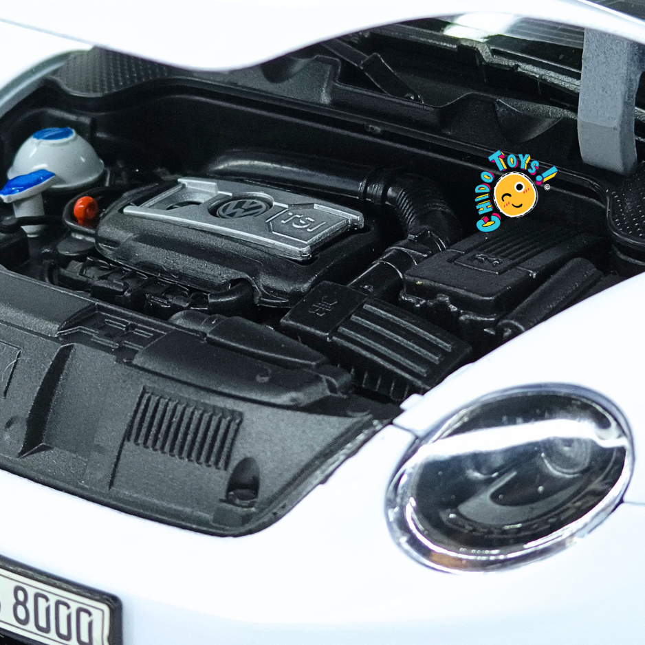 Welly Volkswagen New Beetle 2012 1:18 blanco