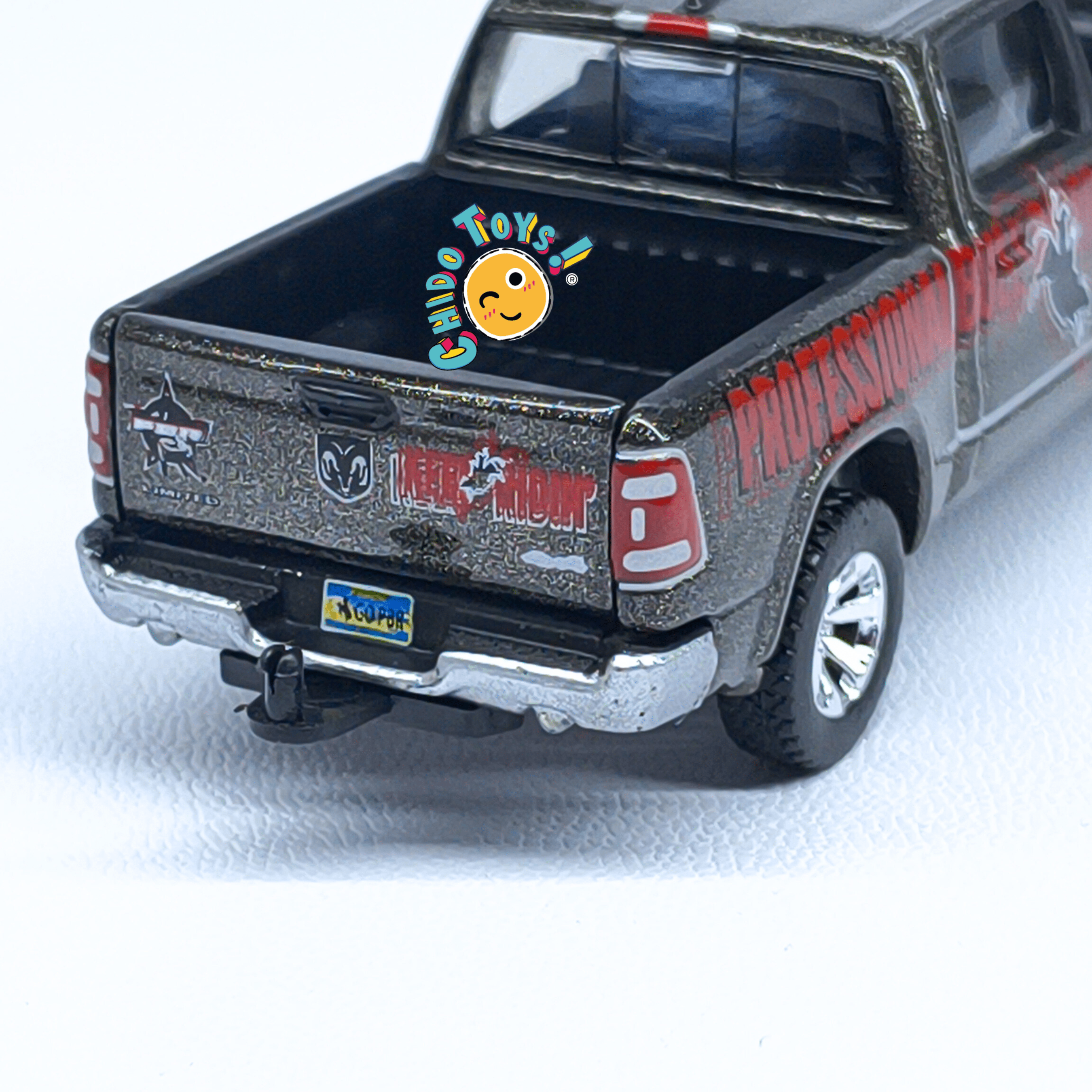 Big Country Ram 1500 Limited 2021 escala 1:64 PBR Teams metálica - Chido Toys