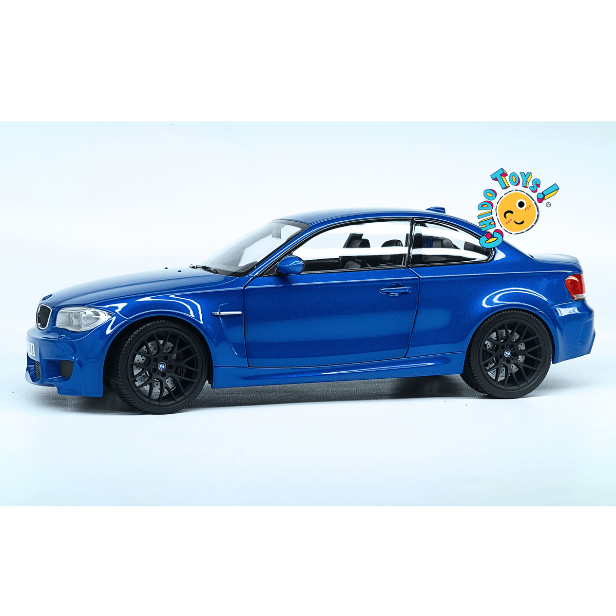 BMW 1M Coupé E82 2011 Minichamps 1:18 Blue Metallic edición limitada 504 piezas - Chido Toys
