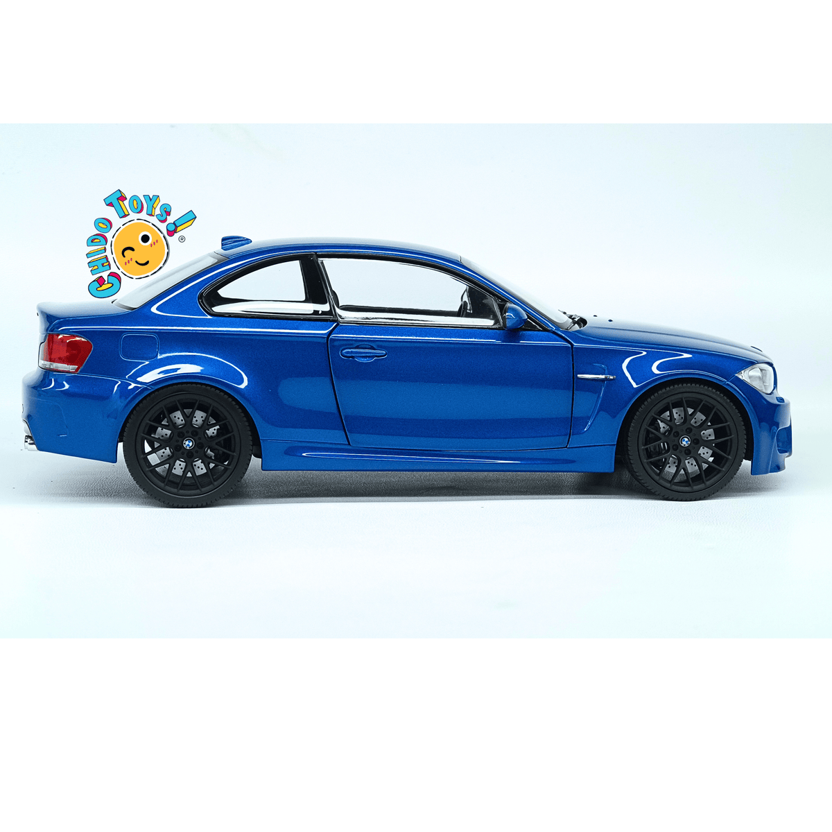 BMW 1M Coupé E82 2011 Minichamps 1:18 Blue Metallic edición limitada 504 piezas - Chido Toys