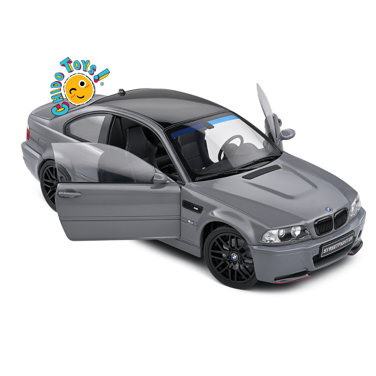 BMW M3 CSL E46 Streetfighter, escala 1/18 - Chido Toys
