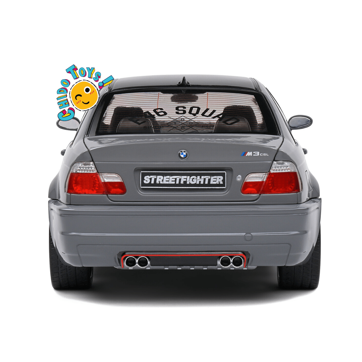 BMW M3 CSL E46 Streetfighter, escala 1/18 - Chido Toys