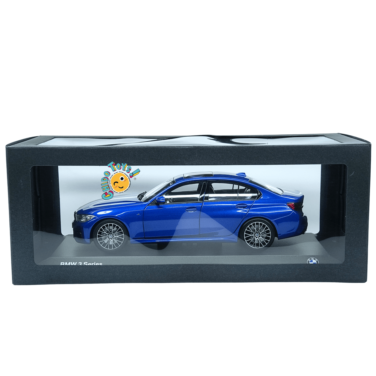 BMW Serie 3 330i G20 M Sport 2019 1:18 Azul Portimao Metallic – BMW Collection - Chido Toys