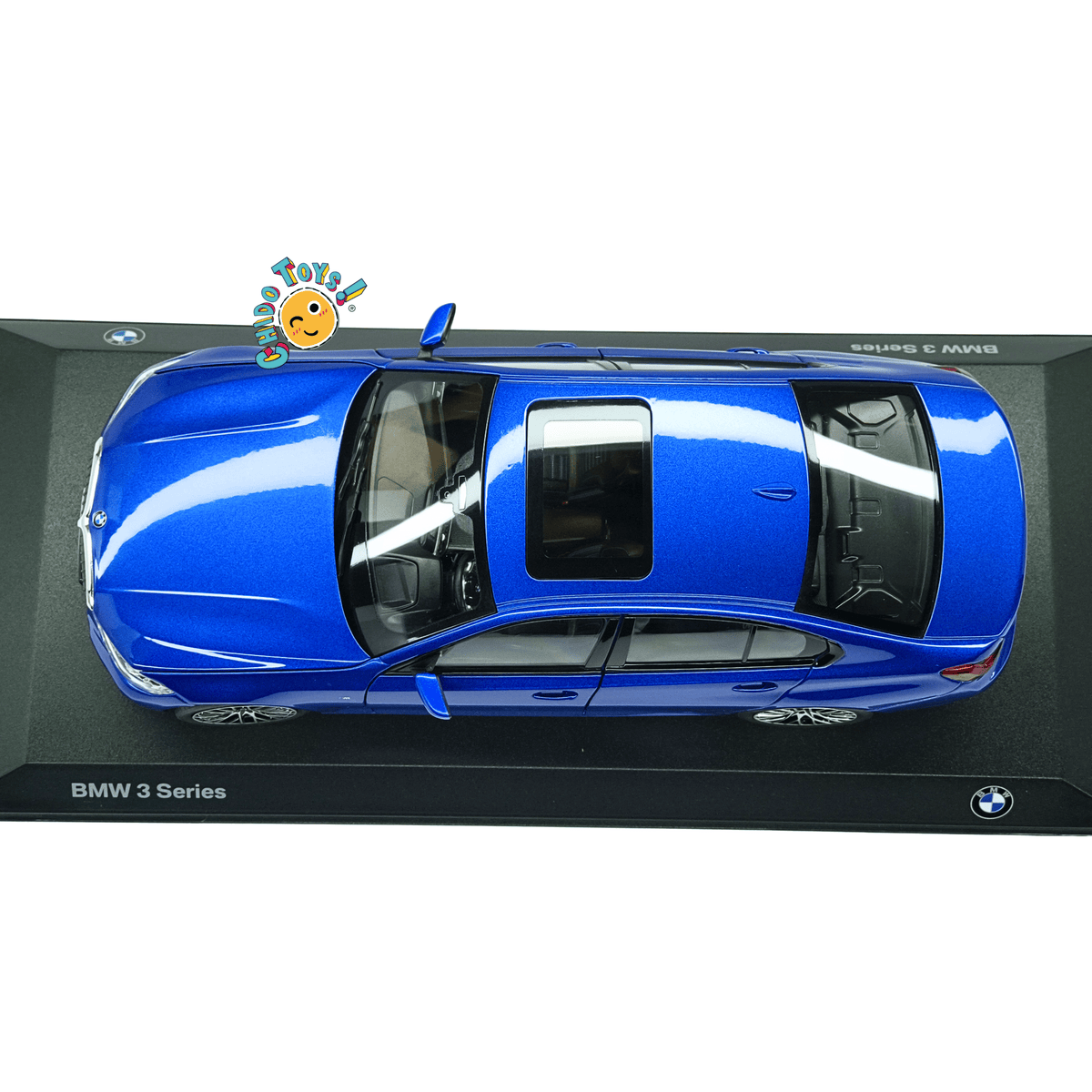 BMW Serie 3 330i G20 M Sport 2019 1:18 Azul Portimao Metallic – BMW Collection - Chido Toys
