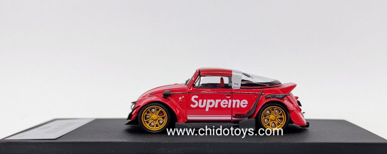 BSC RWB Beetle Supreme 1:64 edición limitada 499 piezas - Chido Toys