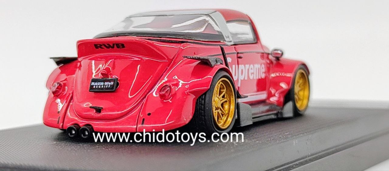 BSC RWB Beetle Supreme 1:64 edición limitada 499 piezas - Chido Toys
