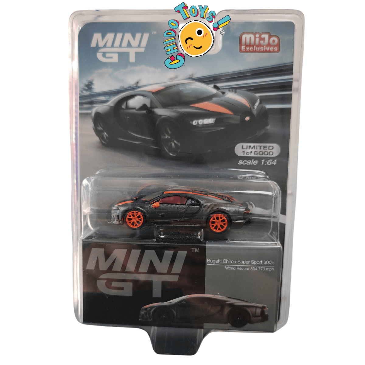 Bugatti Chiron Super Sport 300+ CHASE – Mini GT 1:64 – Chido Toys