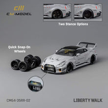 Cargar imagen en el visor de la galería, P R E V E N T A - Auto a escala marca CM modelo Nissan LBWK GT35RR. Apártalo con la cantidad
