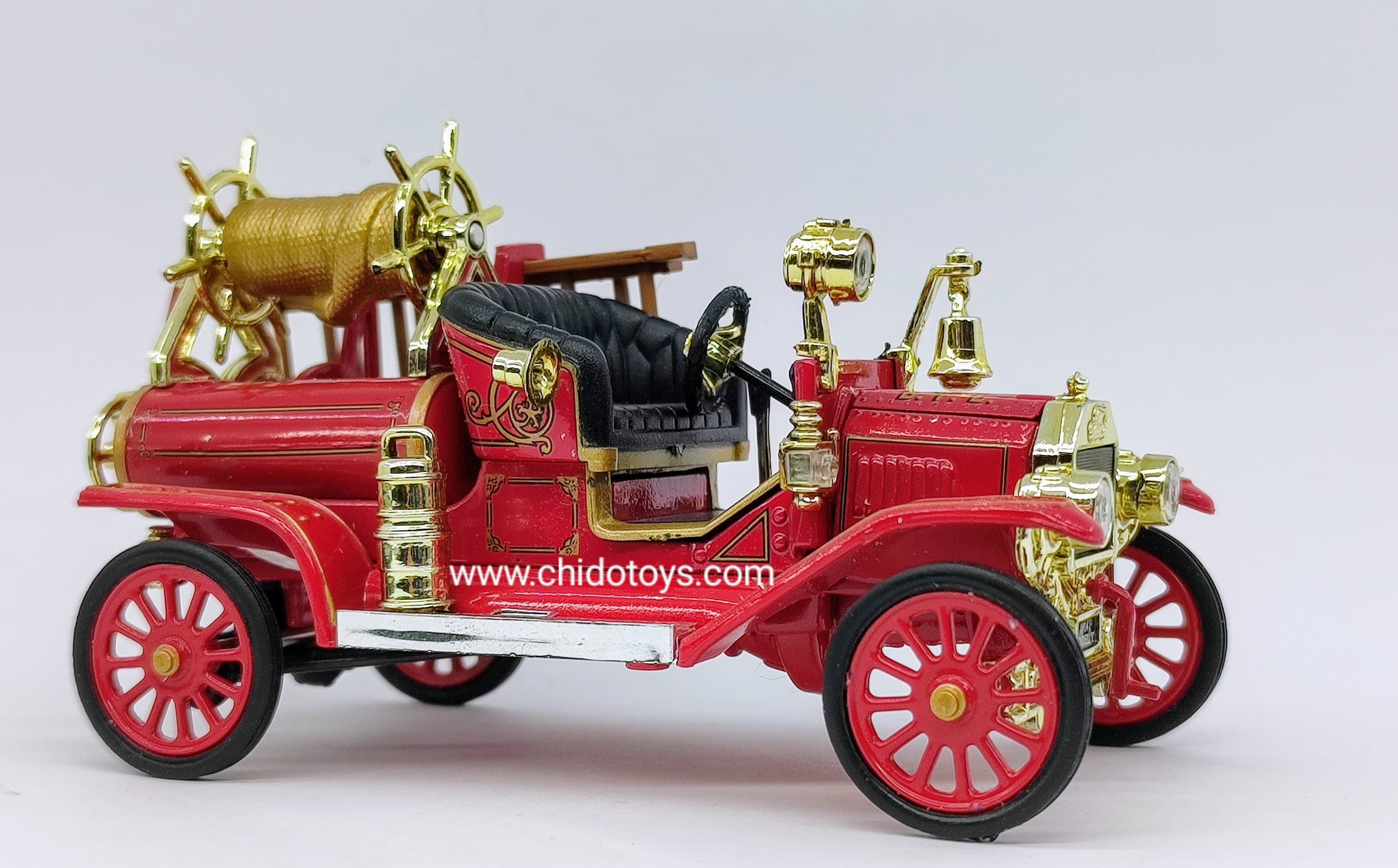 Camión Bombero Ford Modelo T 1914 - Chido Toys