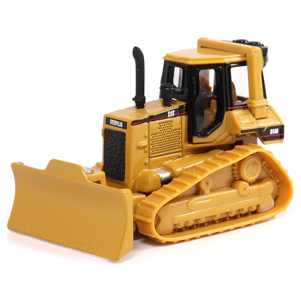 Camión con remolque Lowboy y bulldozer CAT D5M a escala 1:87 - Chido Toys