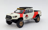 Camioneta a escala marca GCD, Modelo Toyota Tacoma Jurassic - Chido Toys