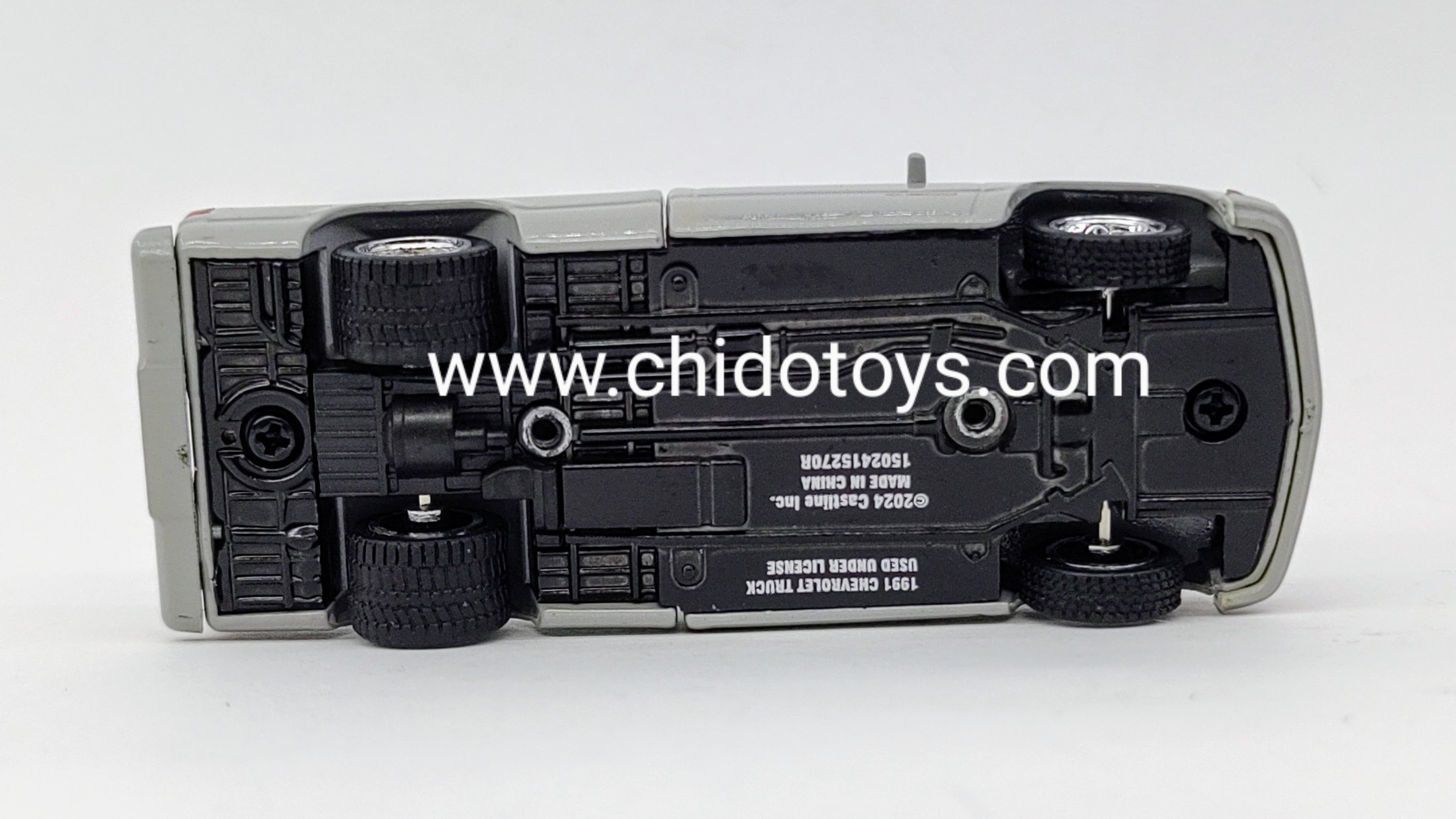 Camioneta a escala marca M2, Modelo Chevrolet C1500 SS 454 1991. - Chido Toys