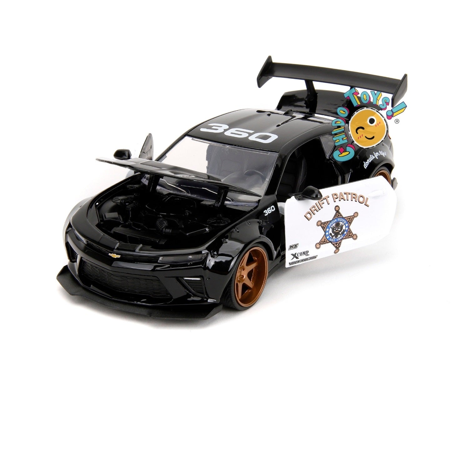 Chevrolet Camaro SS Widebody Drift Patrol 1/24 - El Regalo Perfecto para Coleccionistas y Fanáticos - Chido Toys