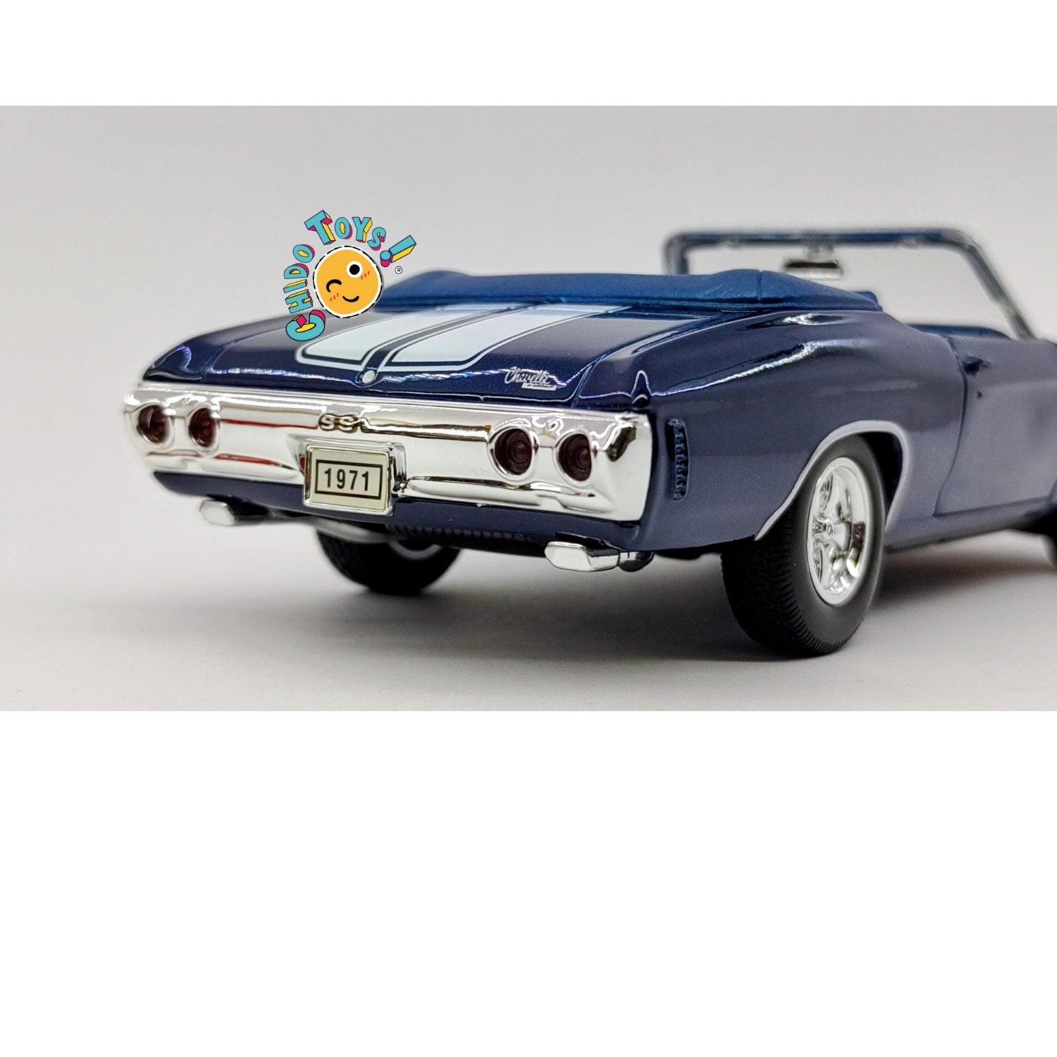 Chevrolet Chevelle SS 454 a Escala 1/24, Detalles que Enamoran - Chido Toys