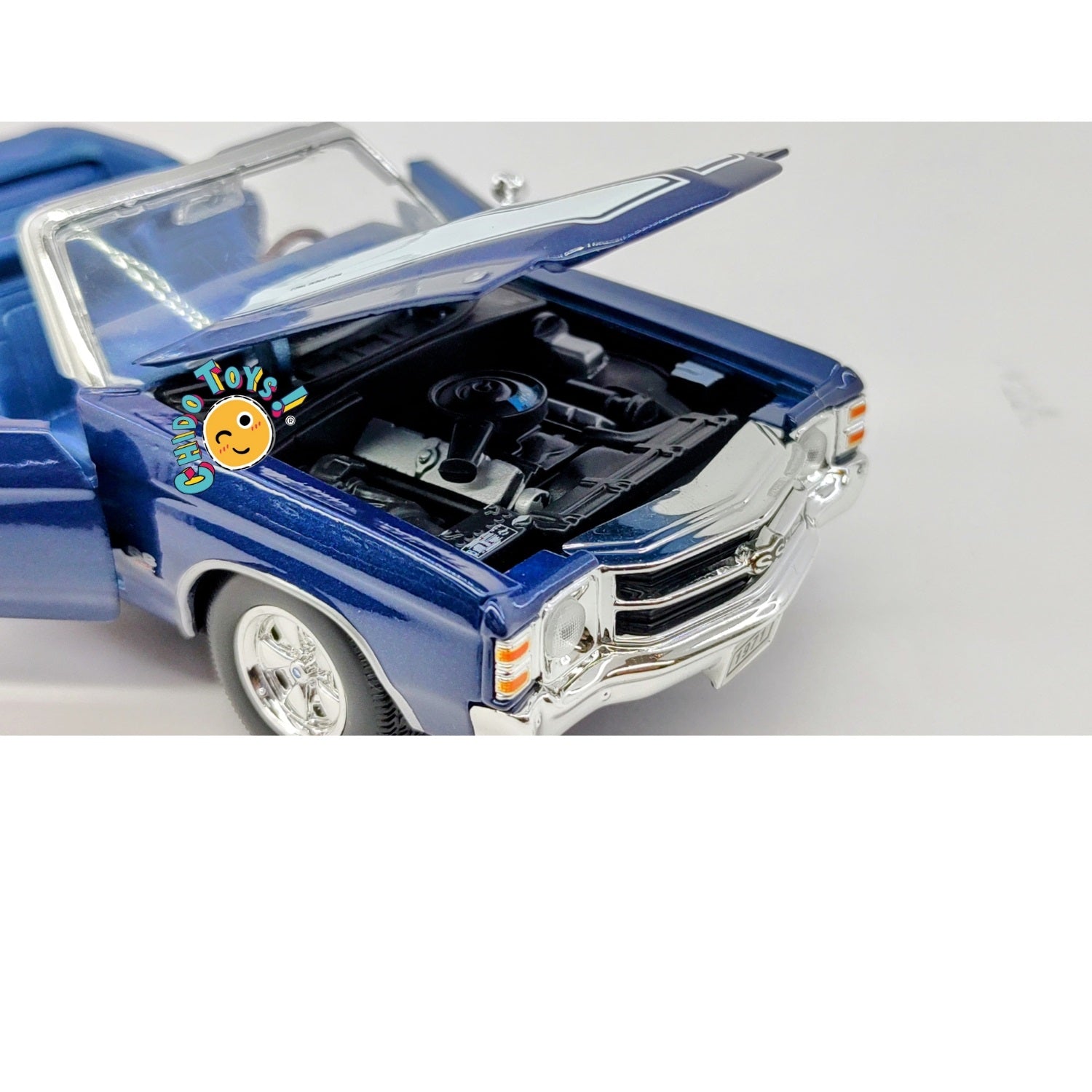 Chevrolet Chevelle SS 454 a Escala 1/24, Detalles que Enamoran - Chido Toys