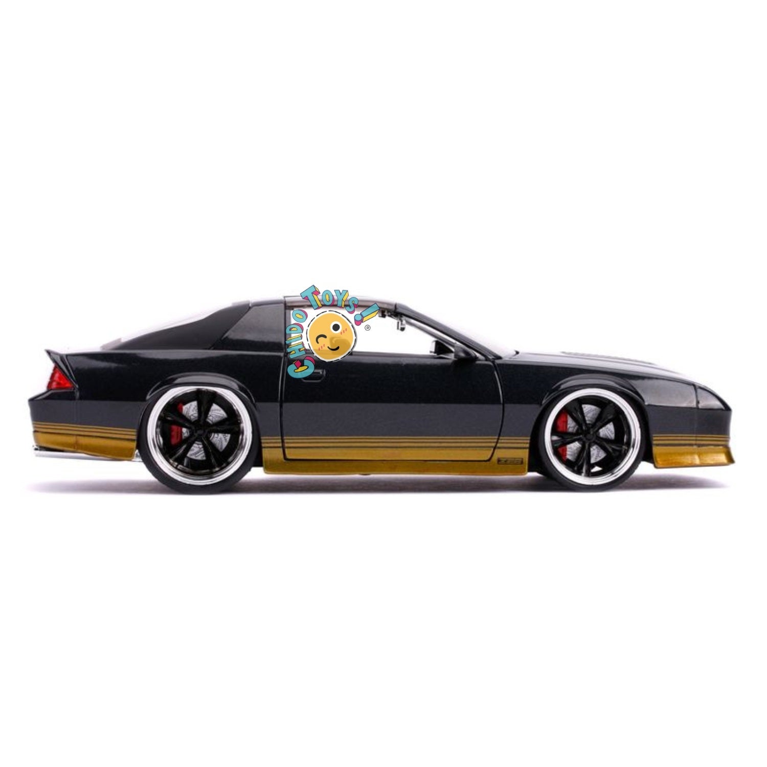 Chevy Camaro 1985 1:24 de Jada - Clásico Deportivo para Regalo o Colección - Chido Toys