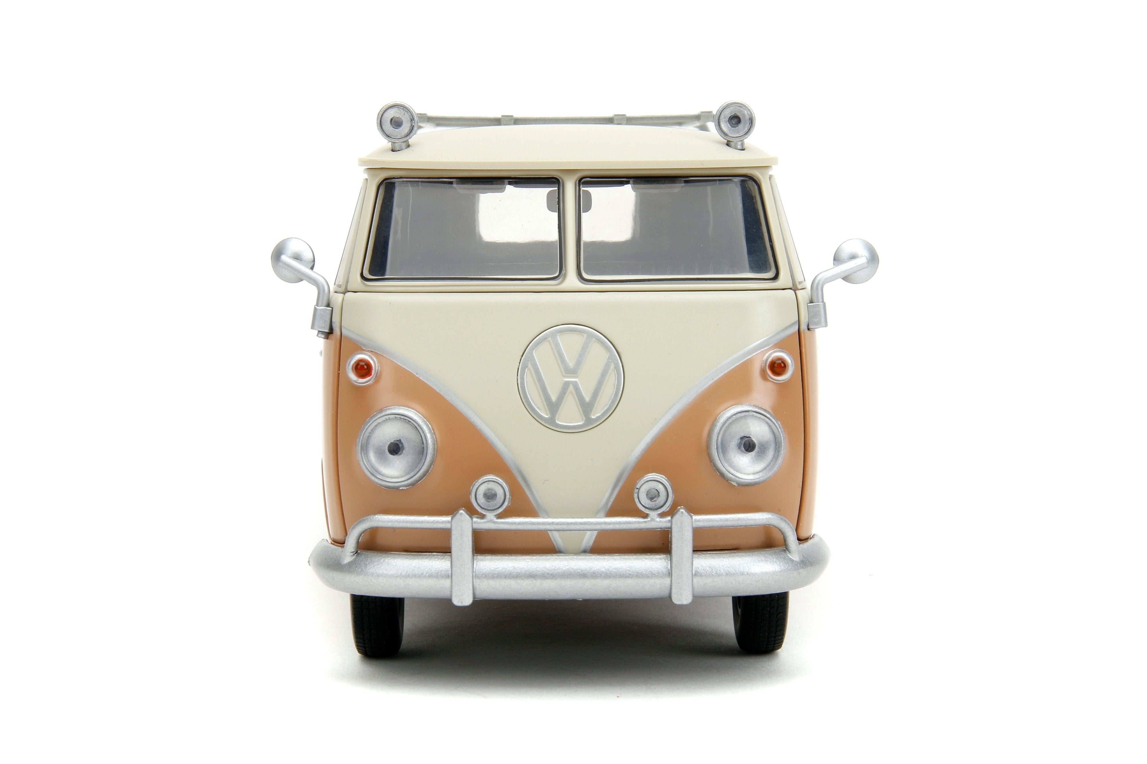 Combi a escala marca Jada, Modelo Volkswagen Bus, Transformers 7 "WHEELJACK" - Chido Toys