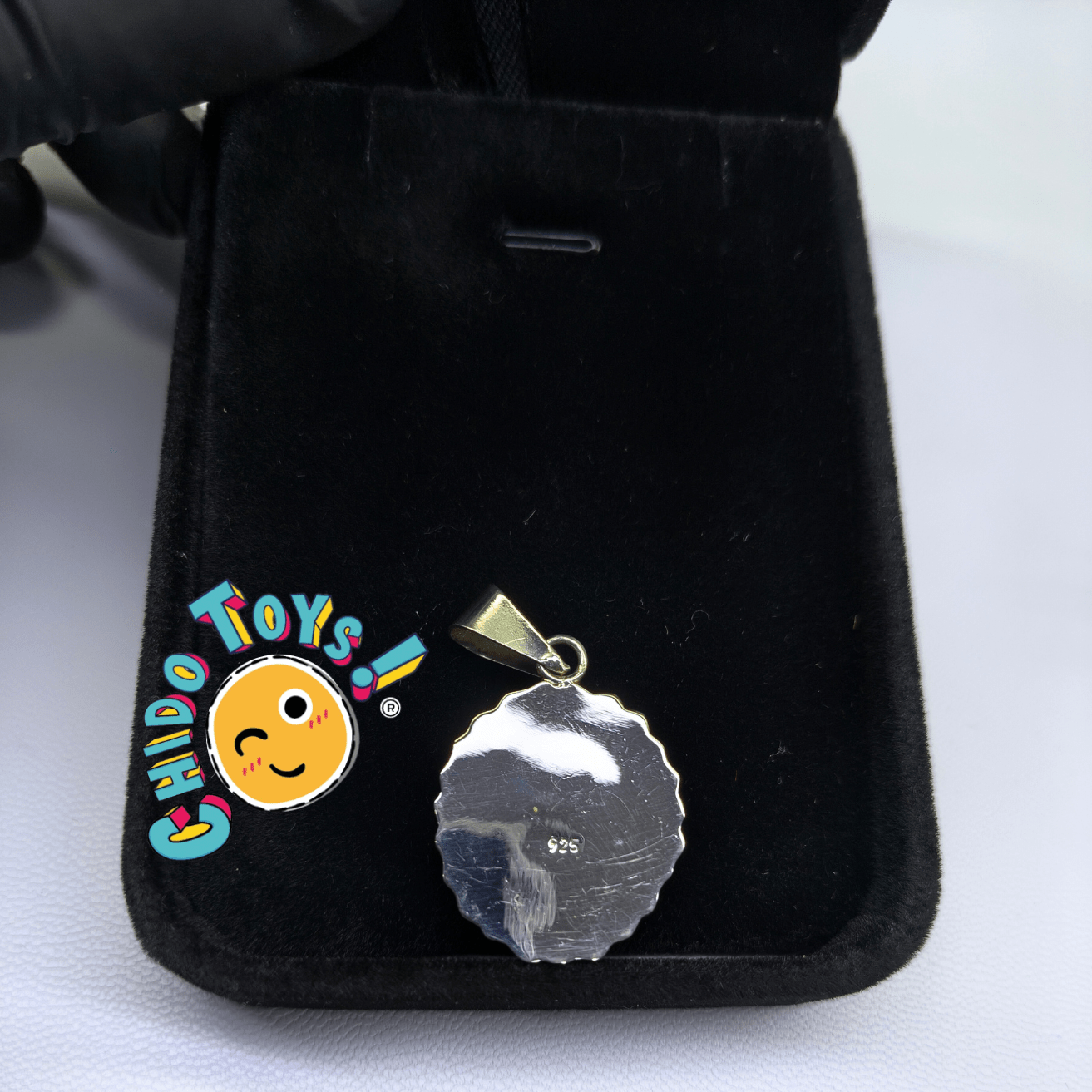 Conjunto en Plata .925 con Piedra Dicroica Natural – Hecho en México, Incluye Estuche de Terciopelo Negro - Chido Toys