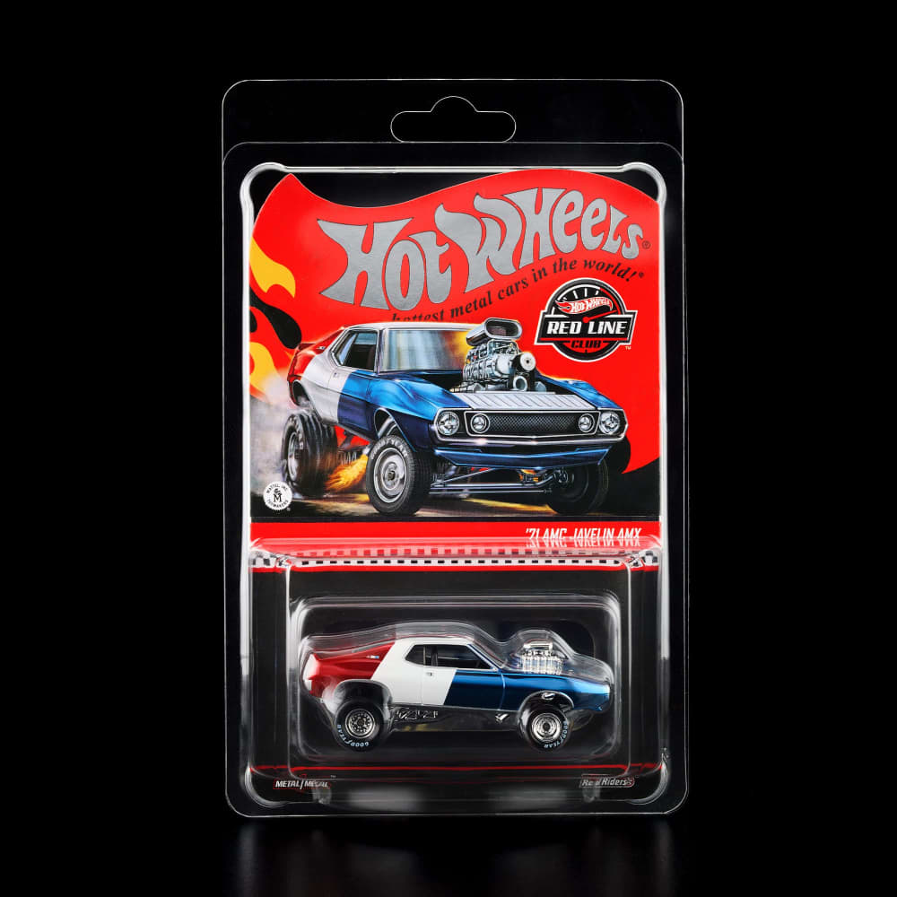 Hot Wheels RLC ’71 AMC Javelin AMX 1:64 Spectraflame tricolor
