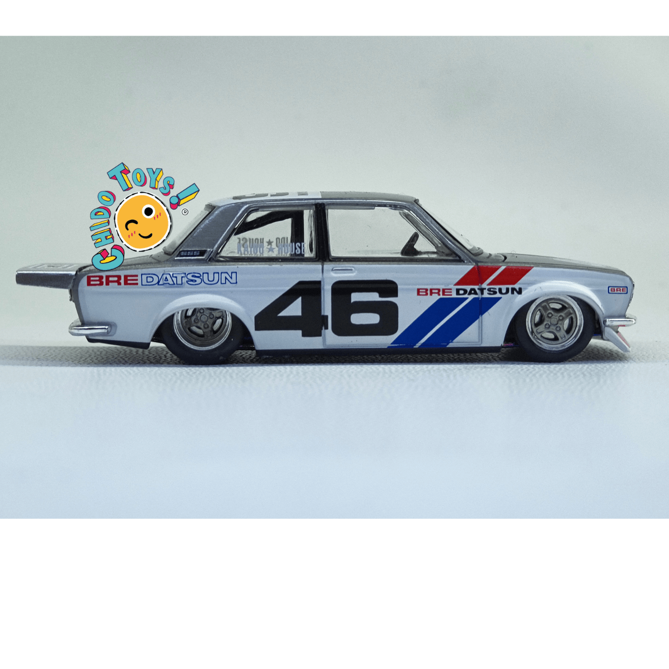 Datsun 510 Pro Street BRE 005 CHASE – Kaido House x Mini GT – Escala 1:64 - Chido Toys