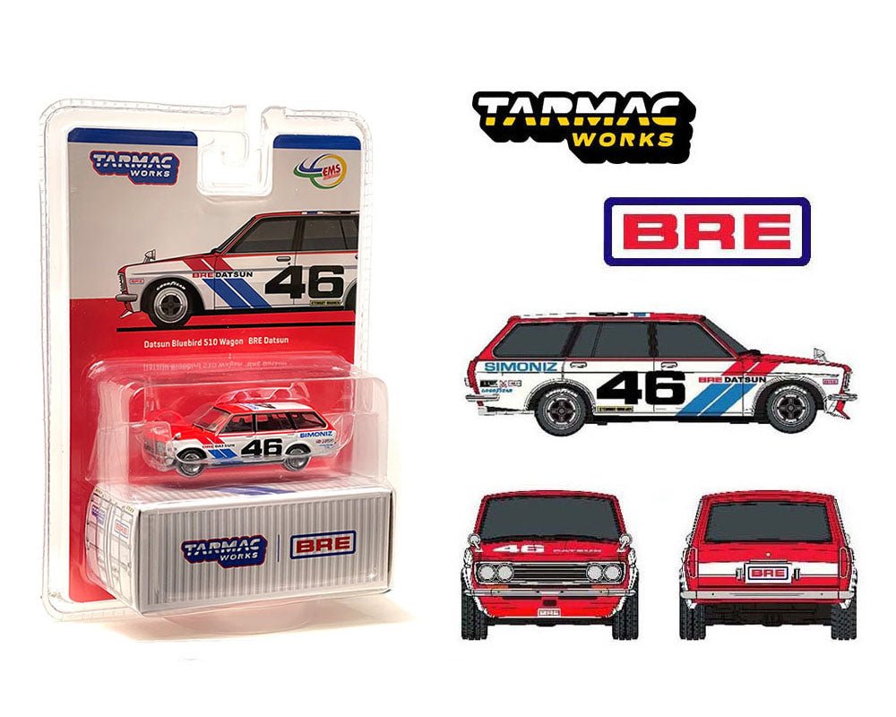 Datsun Bluebird 510 Wagon BRE #46 Edición Limitada - Exclusivo de Indonesia - Chido Toys