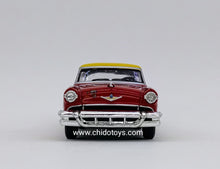 Cargar imagen en el visor de la galería, Auto a escala marca Mini GT, Modelo Lincoln Capri 1954, Carrera Panamericana Ganador de la Clase #149
