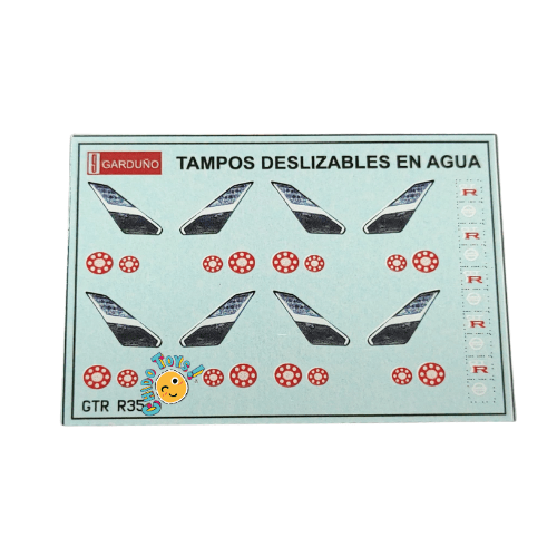 Declas/Tampos de Faros, Calaveras y Placas para Autos a Escala 1/64 - Chido Toys