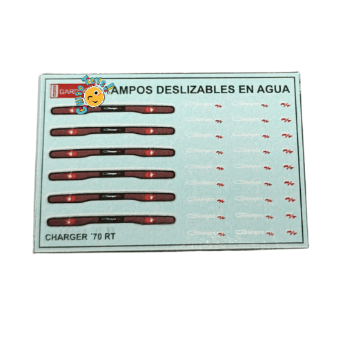 Declas/Tampos de Faros, Calaveras y Placas para Autos a Escala 1/64 - Chido Toys