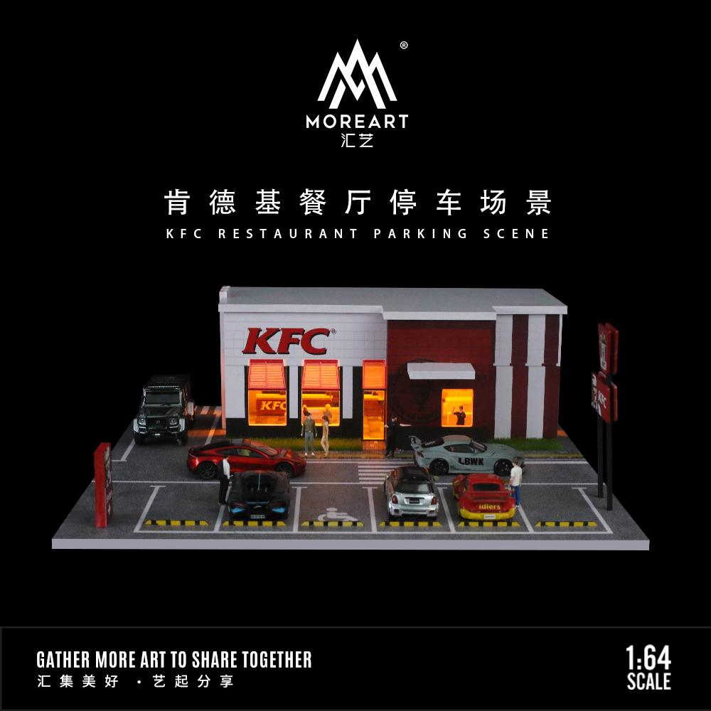 Diorama con figurillas marca Moreart modelo KFC. - Chido Toys