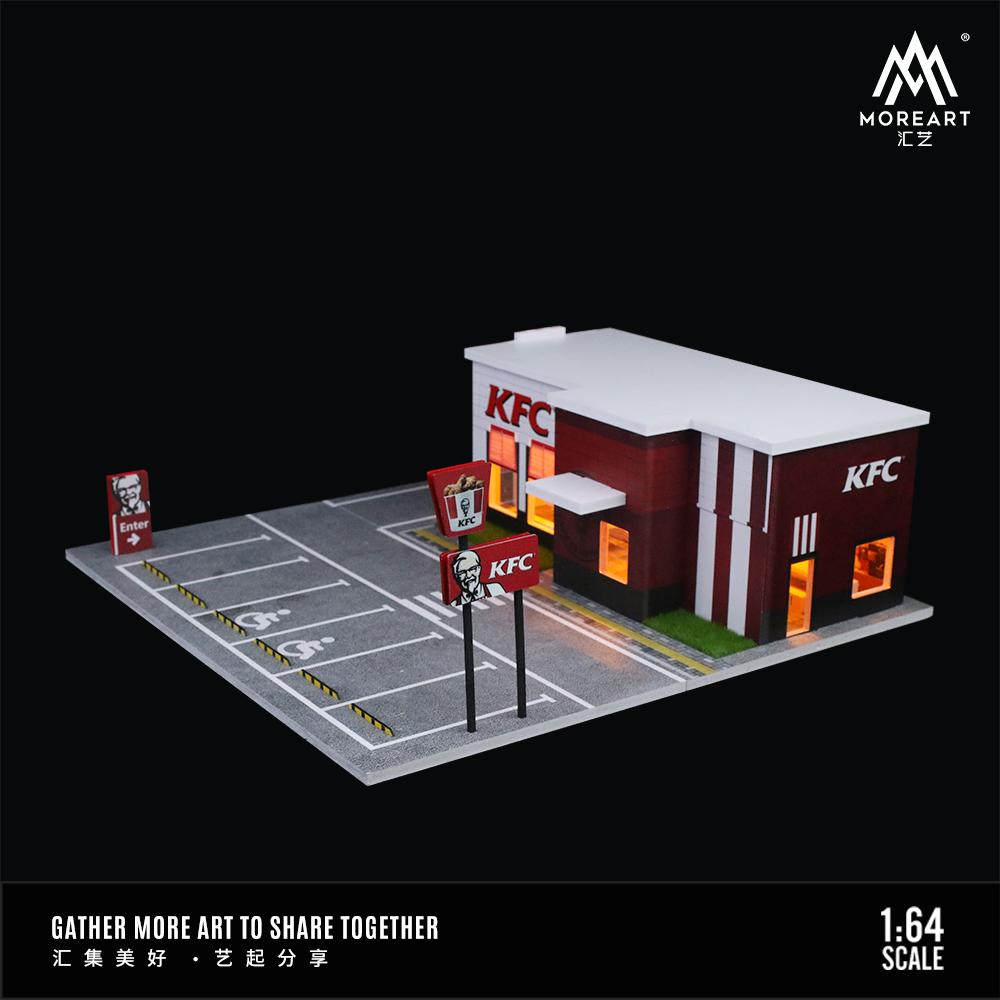 Diorama con figurillas marca Moreart modelo KFC. - Chido Toys