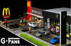 Diorama marca G - Fans modelo McDonald's - Agencia Lambo. - Chido Toys