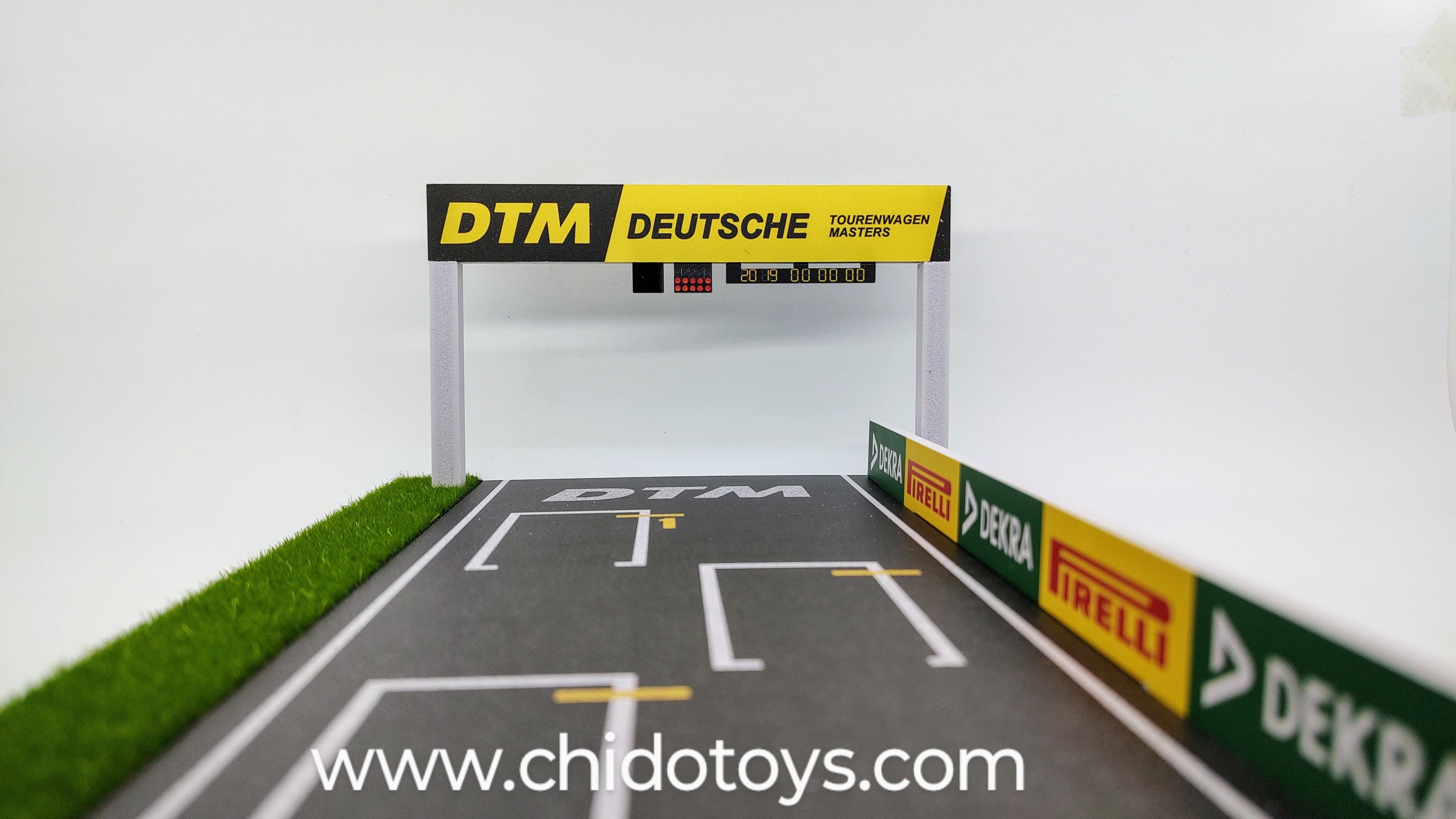 Diorama para escalas 1:64, marca MoreArt, Modelo DTM - Chido Toys