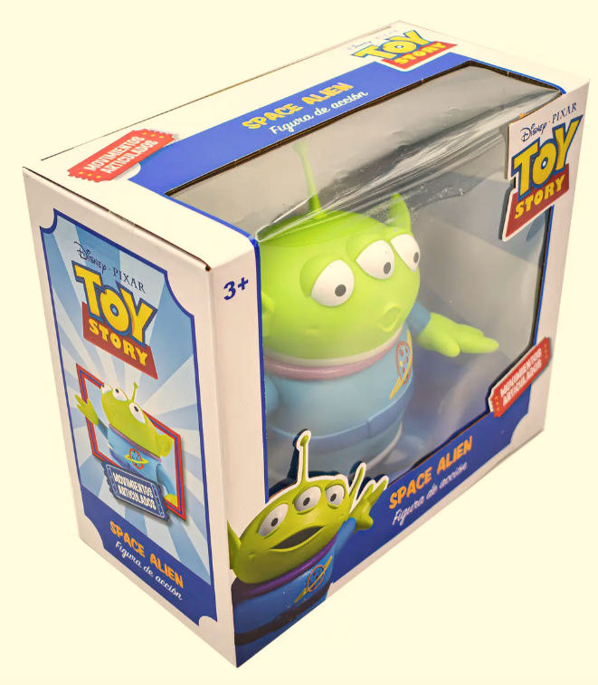 Disney Pixar Toy Story Space Alien figura de acción articulada verde - Chido Toys