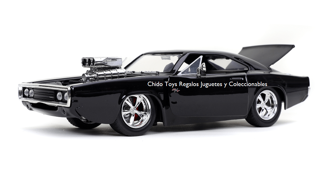 Dodge Charger R/T a escala, Fast & Furious - Chido Toys