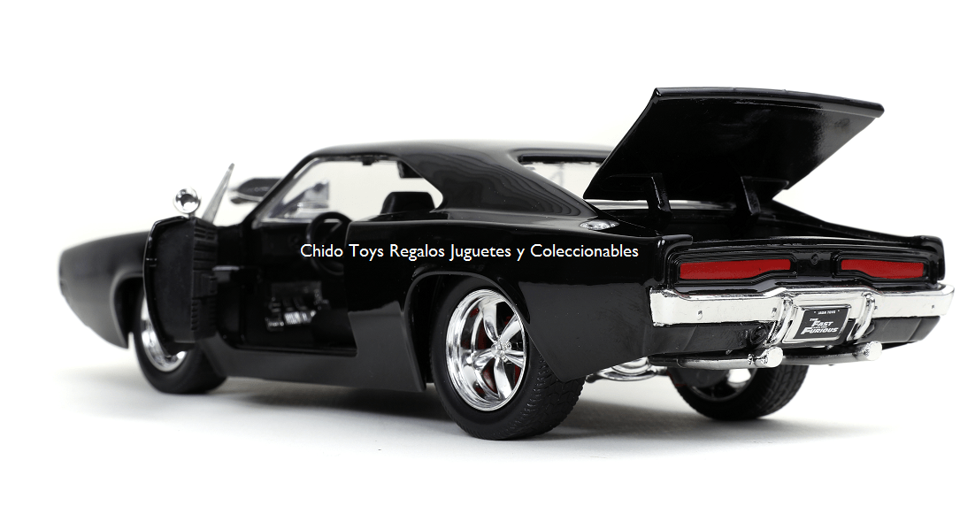 Dodge Charger R/T a escala, Fast & Furious - Chido Toys