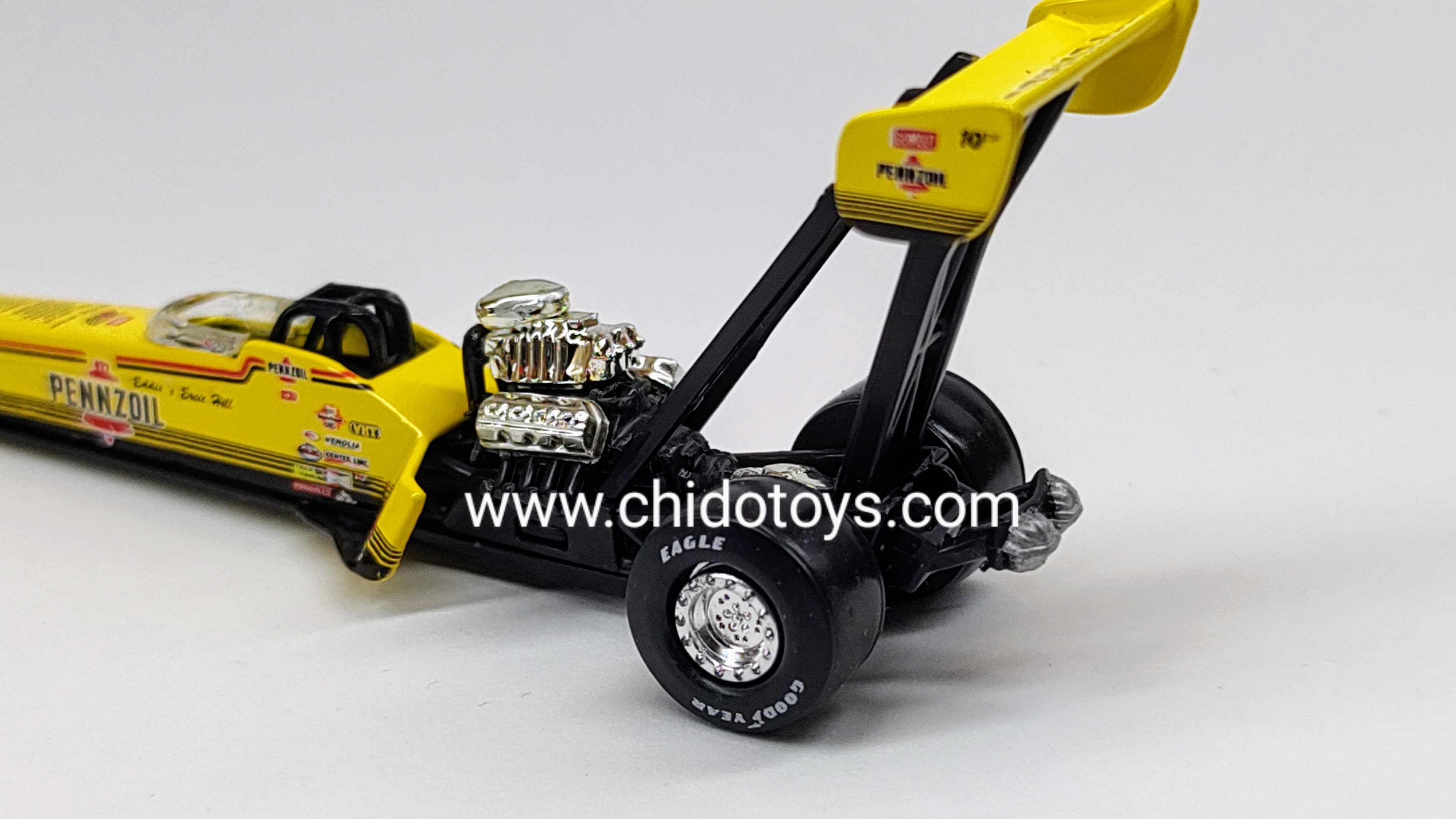 Dragster a escala marca Action - Chido Toys