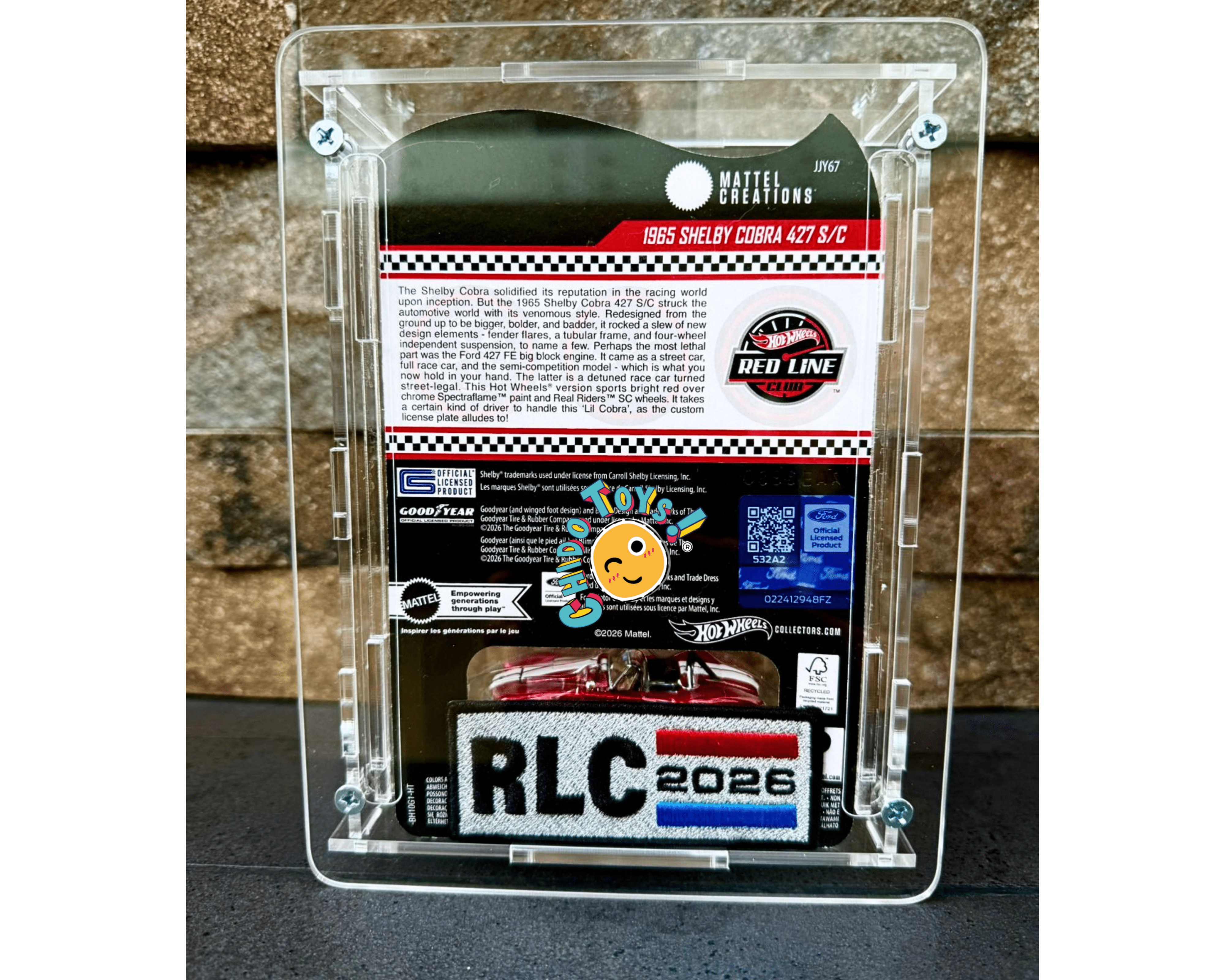 Exhibidor Acrílico para Hot Wheels Básico y RLC Cortado con Láser - Chido Toys