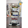 Exhibidor de Acrílico para escalas 1:64 para 5 Espacios con Puerta Frontal - Chido Toys