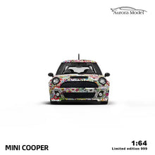 Cargar imagen en el visor de la galería, Auto a escala marca Aurora Model modelo Mini Cooper LBWK Sunflower
