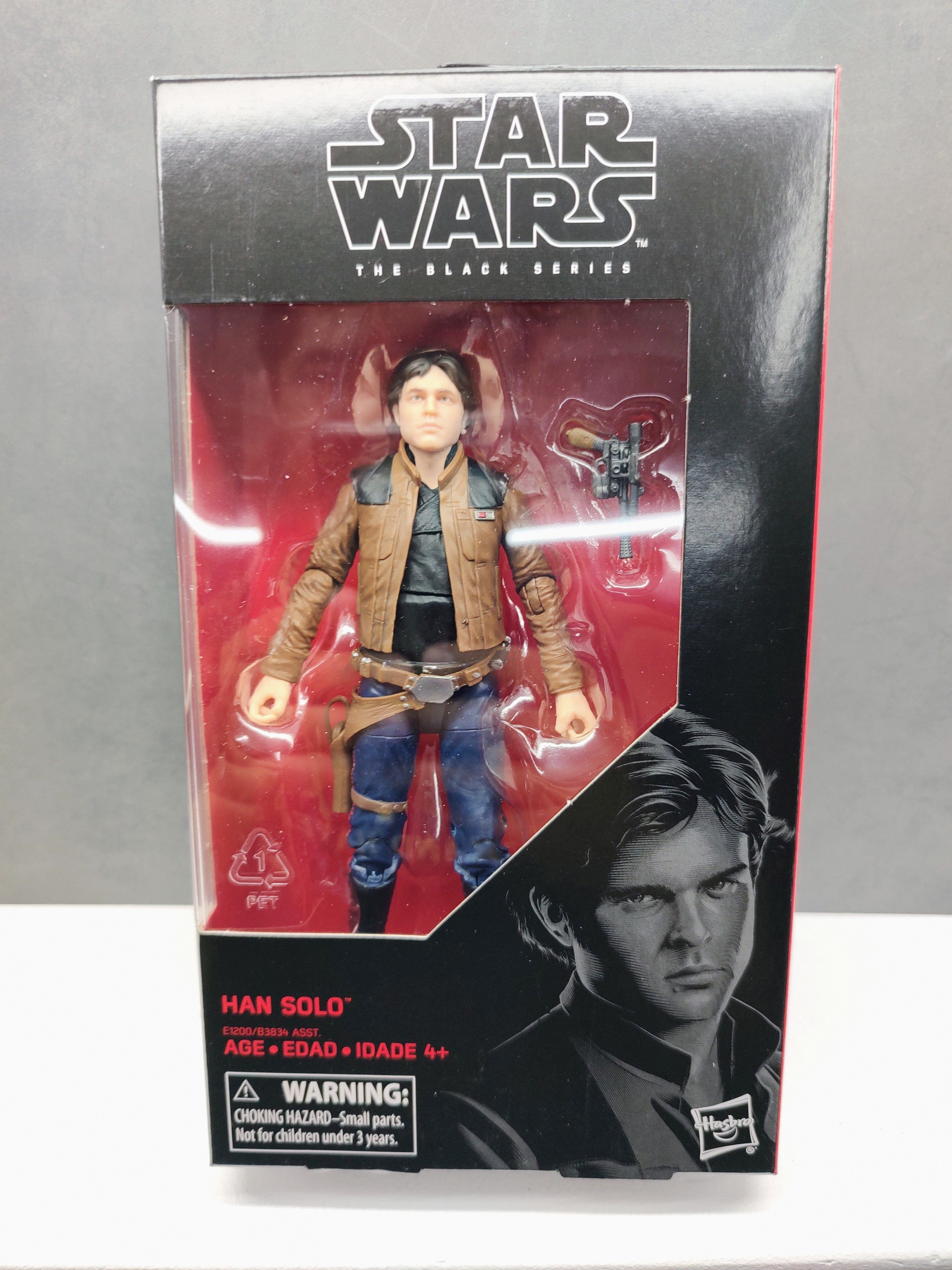 Figura articulada The Black Series, marca Hasbro, Han solo, edad 3+ - Chido Toys